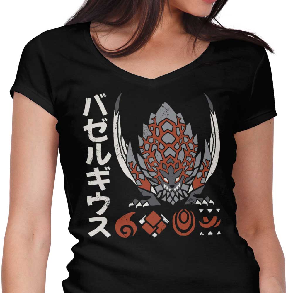 The Detonator Women's V-Neck - Adult & Kids T-Shirts, Sweatshirts & Hoodies apparel design preview 1