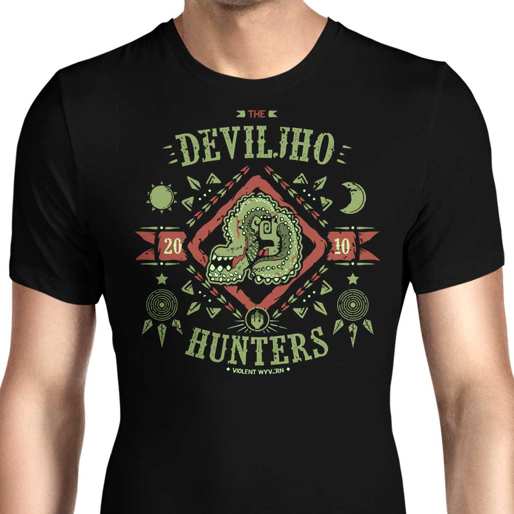 The Deviljho Hunters Men's Apparel - Adult & Kids T-Shirts, Sweatshirts & Hoodies apparel design preview 1