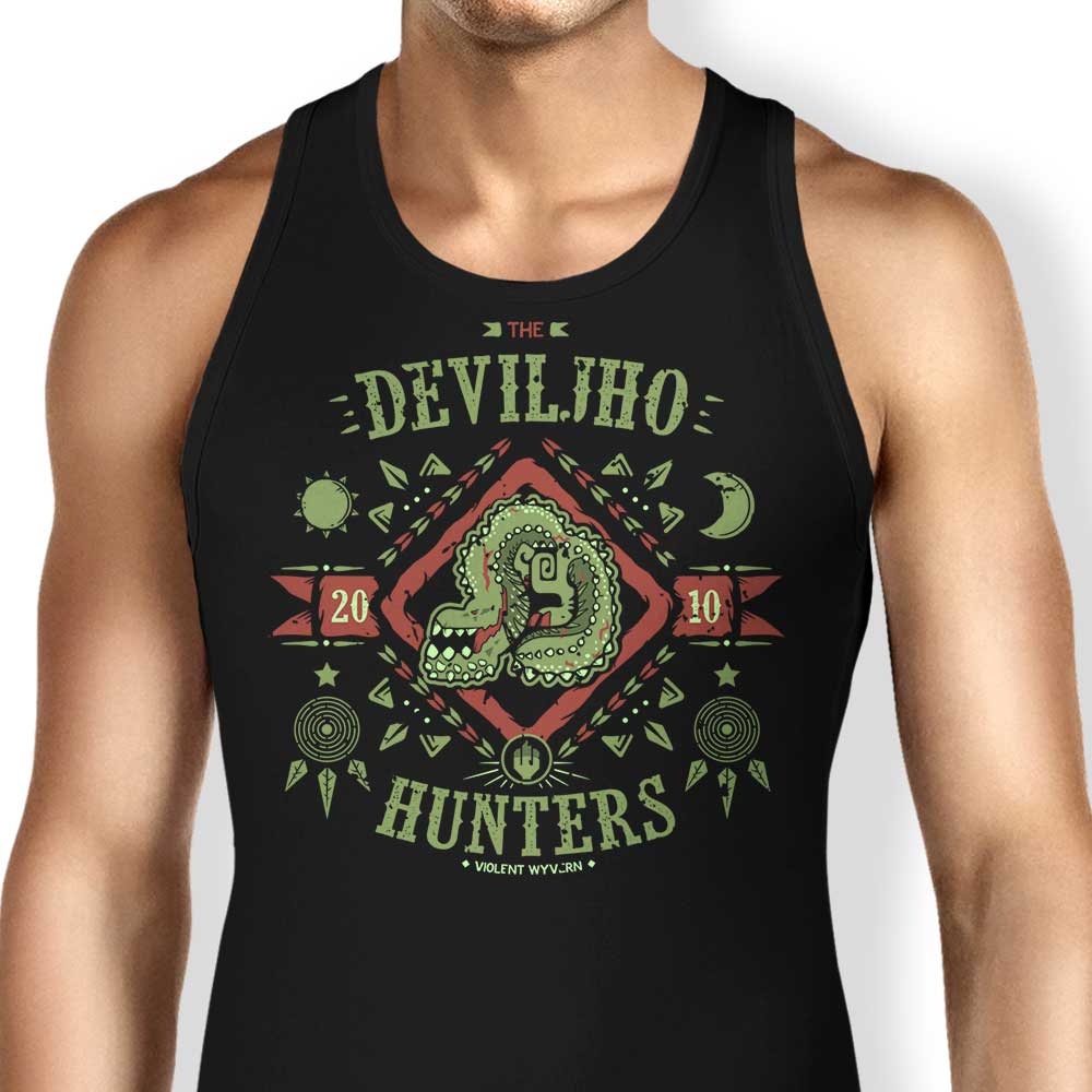 The Deviljho Hunters Tank Top - Adult & Kids T-Shirts, Sweatshirts & Hoodies apparel design preview 1