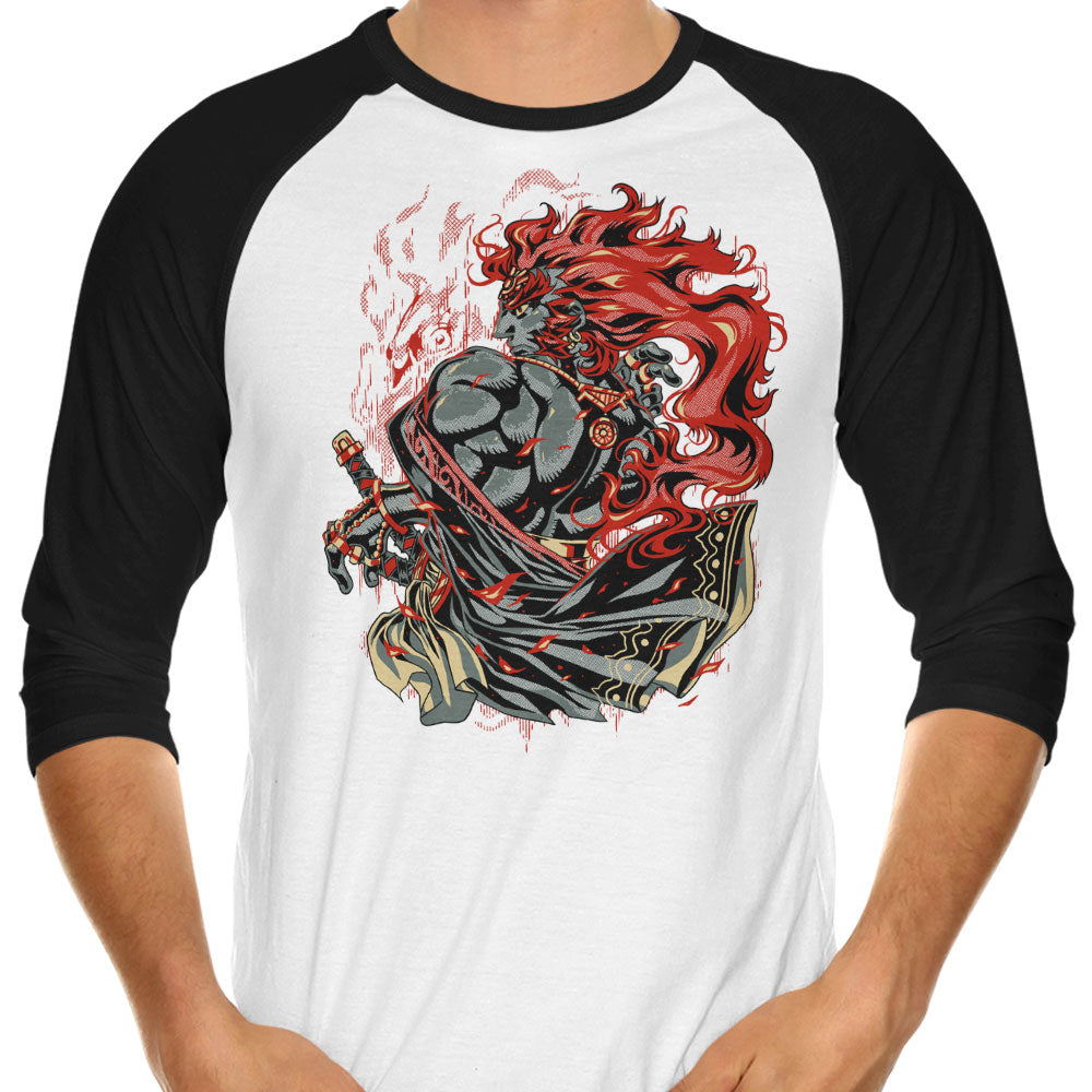 The Devourer of Tomorrow 3/4 Sleeve Raglan - Adult & Kids T-Shirts, Sweatshirts & Hoodies apparel design preview 1