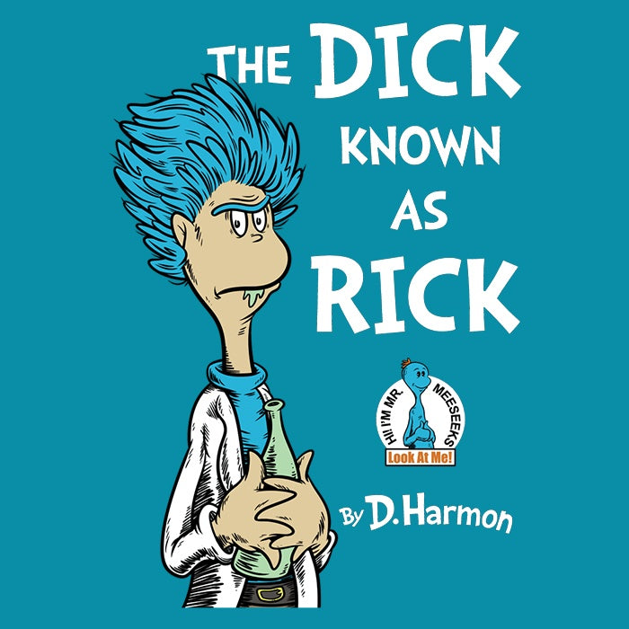 The Dick Known as Rick Tank Top - Adult & Kids T-Shirts, Sweatshirts & Hoodies apparel design preview 2