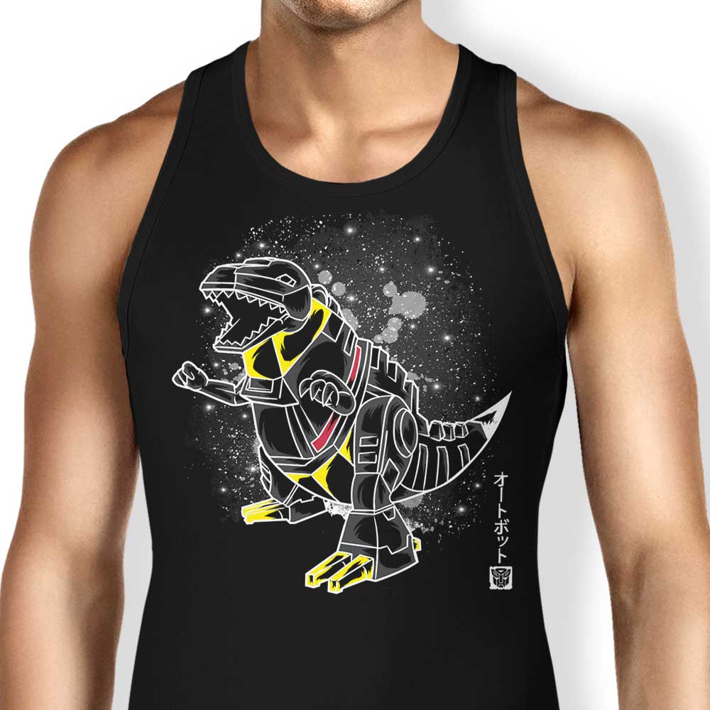 The Dino Tank Top - Adult & Kids T-Shirts, Sweatshirts & Hoodies apparel design preview 1