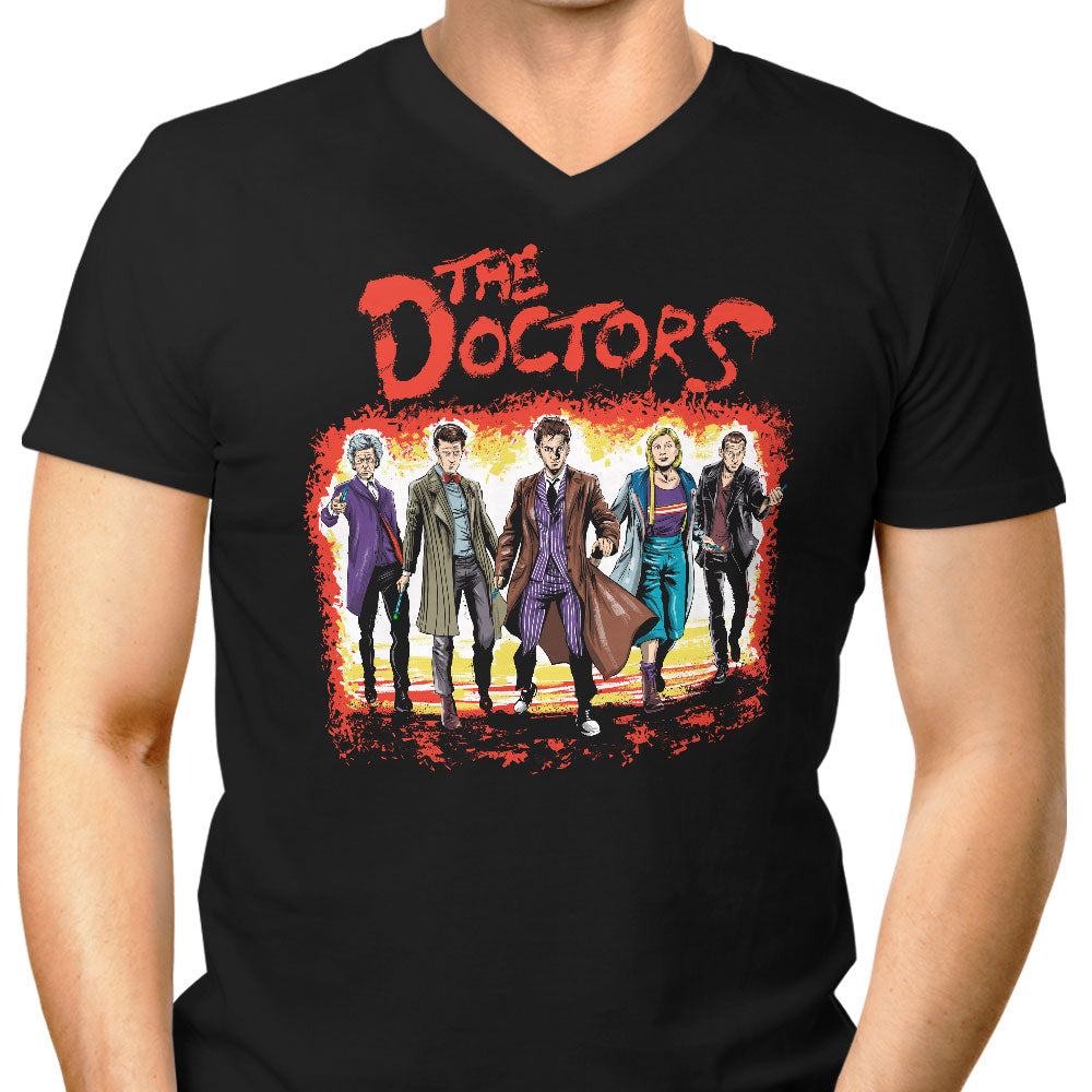The Doctors Men's V-Neck - Adult & Kids T-Shirts, Sweatshirts & Hoodies apparel design preview 1