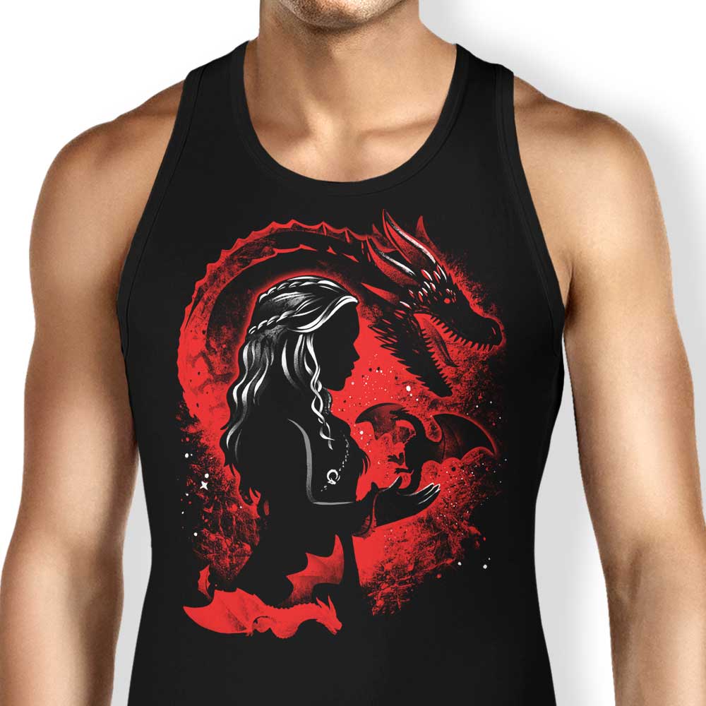 The Dragon Queen Tank Top - Adult & Kids T-Shirts, Sweatshirts & Hoodies apparel design preview 1