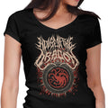 The Dragon's Legacy Women's V-Neck - Adult & Kids T-Shirts, Sweatshirts & Hoodies apparel design preview 1