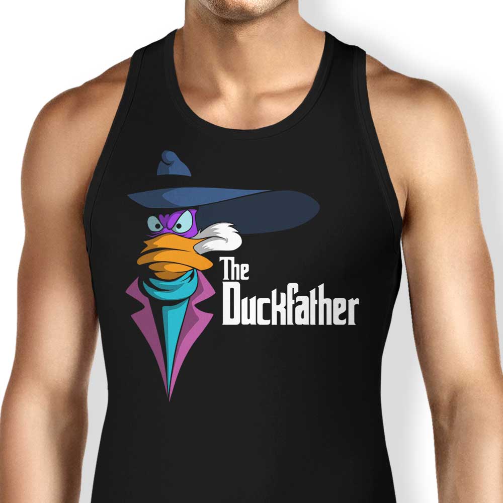 The Duckfather Tank Top - Adult & Kids T-Shirts, Sweatshirts & Hoodies apparel design preview 1