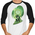 The Earth Prodigy 3/4 Sleeve Raglan - Adult & Kids T-Shirts, Sweatshirts & Hoodies apparel design preview 1