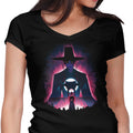 The Eclipse King Women's V-Neck - Adult & Kids T-Shirts, Sweatshirts & Hoodies apparel design preview 1