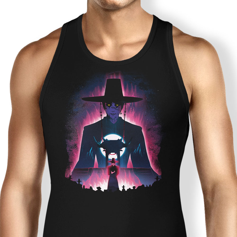 The Eclipse King Tank Top - Adult & Kids T-Shirts, Sweatshirts & Hoodies apparel design preview 1