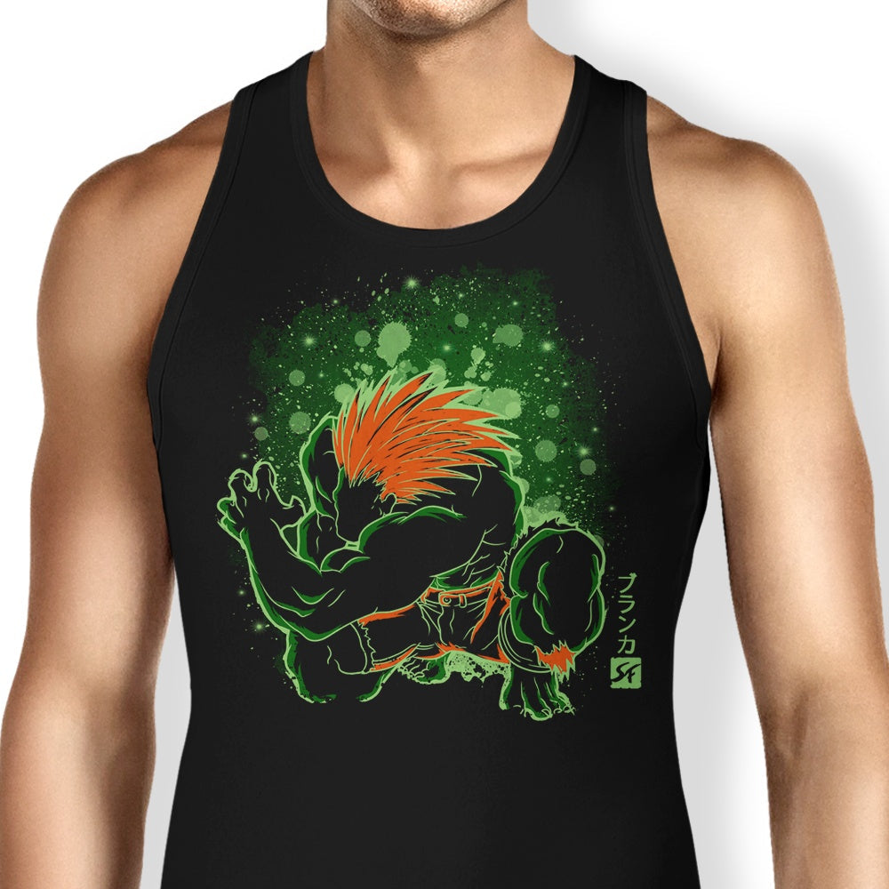 The Electric Savage Tank Top - Adult & Kids T-Shirts, Sweatshirts & Hoodies apparel design preview 1