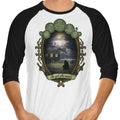 The Eleventh Hour 3/4 Sleeve Raglan - Adult & Kids T-Shirts, Sweatshirts & Hoodies apparel design preview 1