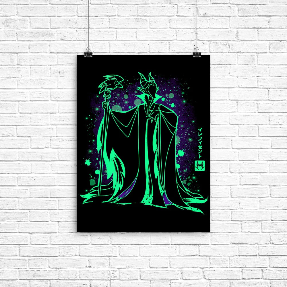 The Evil Fairy (Alt) Poster - Adult & Kids T-Shirts, Sweatshirts & Hoodies apparel design preview 1