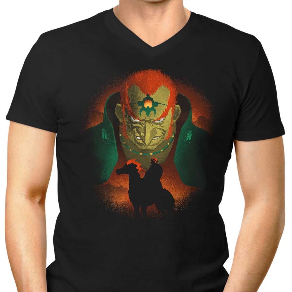 The Evil Master Men's V-Neck - Adult & Kids T-Shirts, Sweatshirts & Hoodies apparel design preview 1