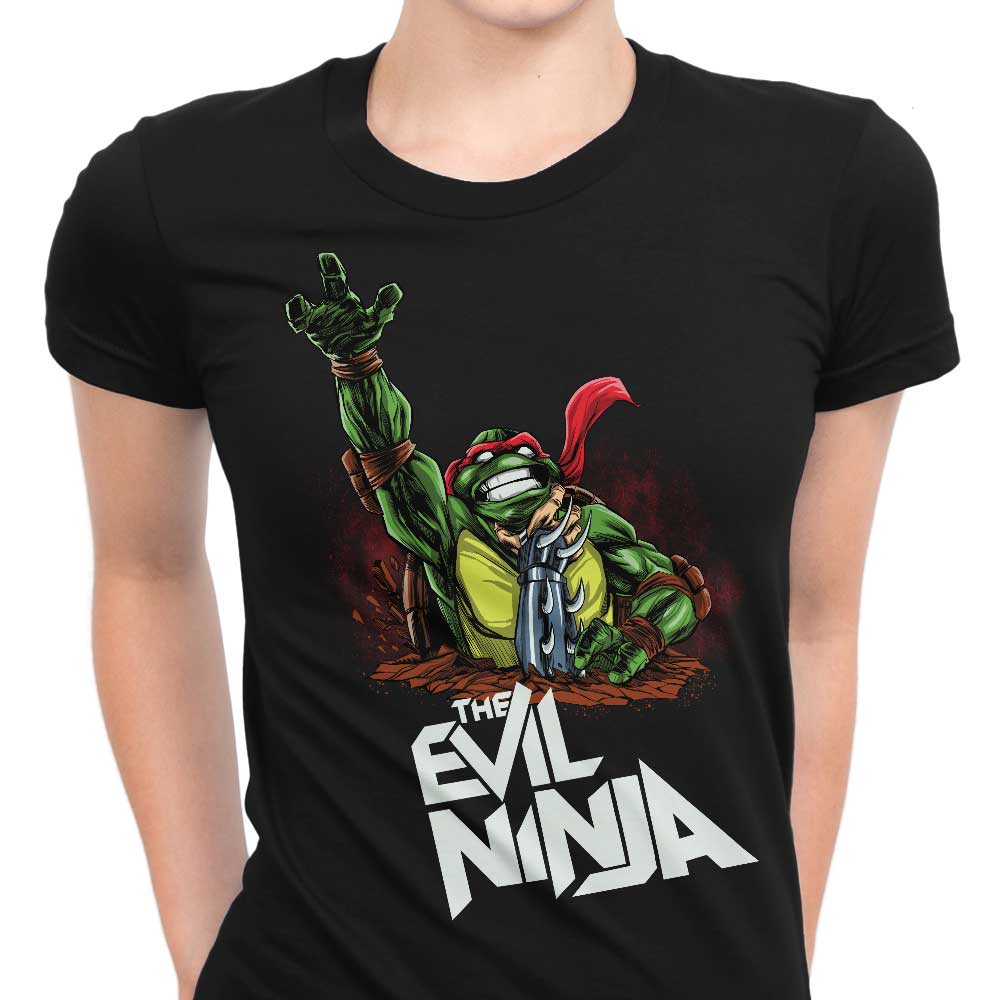 The Evil Ninja Women's Apparel - Adult & Kids T-Shirts, Sweatshirts & Hoodies apparel design preview 1