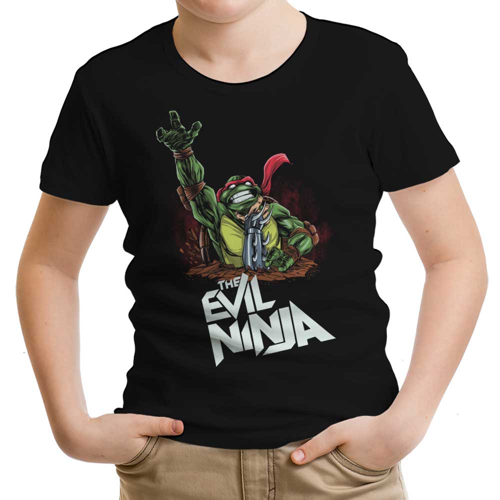 The Evil Ninja Youth Apparel - Adult & Kids T-Shirts, Sweatshirts & Hoodies apparel design preview 1