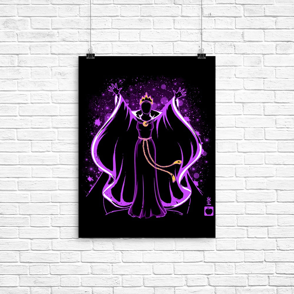 The Evil Queen Poster - Adult & Kids T-Shirts, Sweatshirts & Hoodies apparel design preview 1