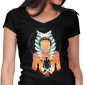 The Exhile's Path Women's V-Neck - Adult & Kids T-Shirts, Sweatshirts & Hoodies apparel design preview 1