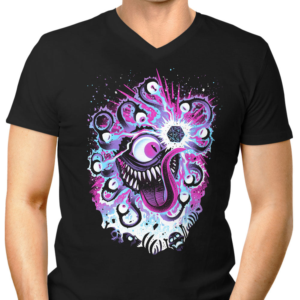 The Eye Tyrant Men's V-Neck - Adult & Kids T-Shirts, Sweatshirts & Hoodies apparel design preview 1