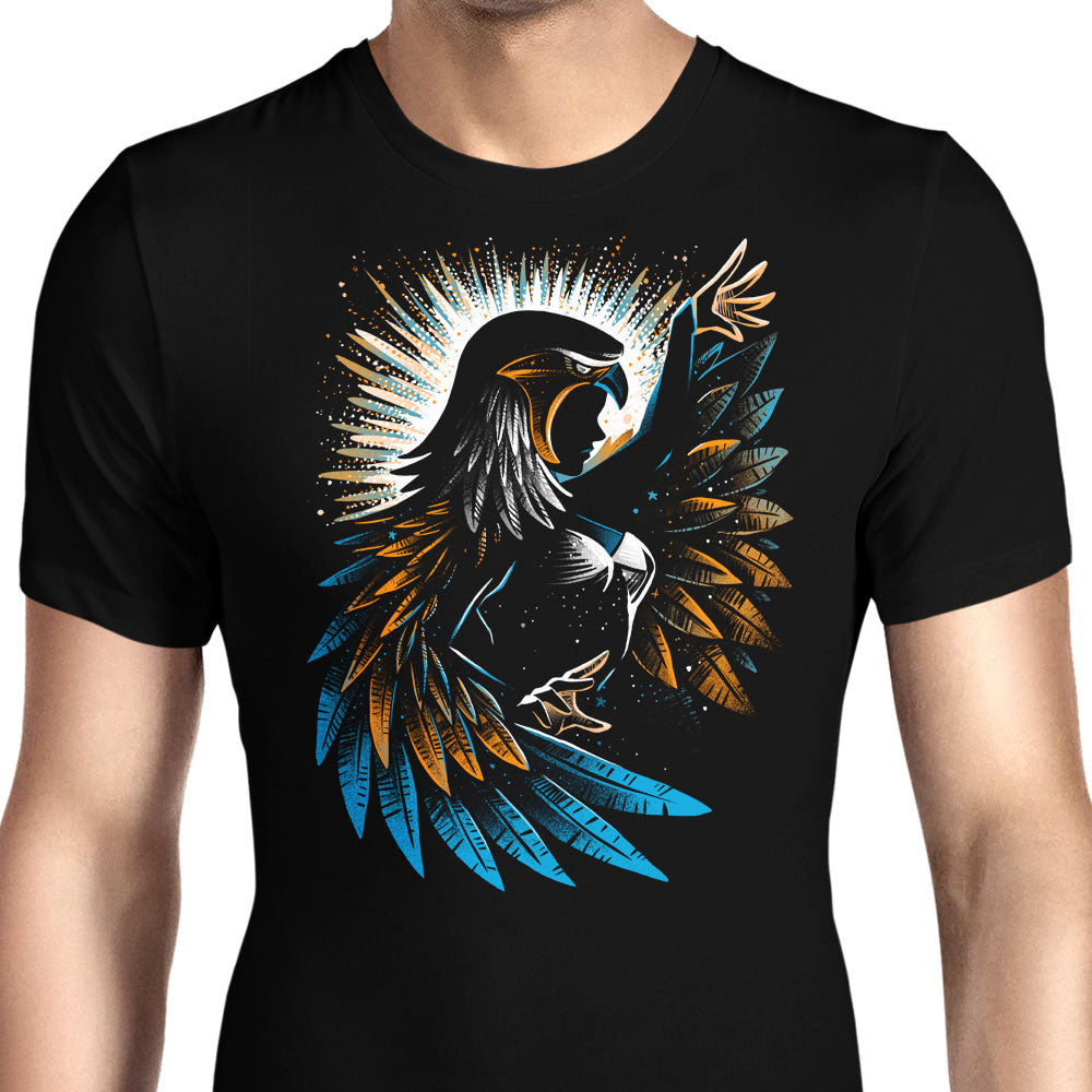 The Falcon Sorceress Men's Apparel - Adult & Kids T-Shirts, Sweatshirts & Hoodies apparel design preview 1