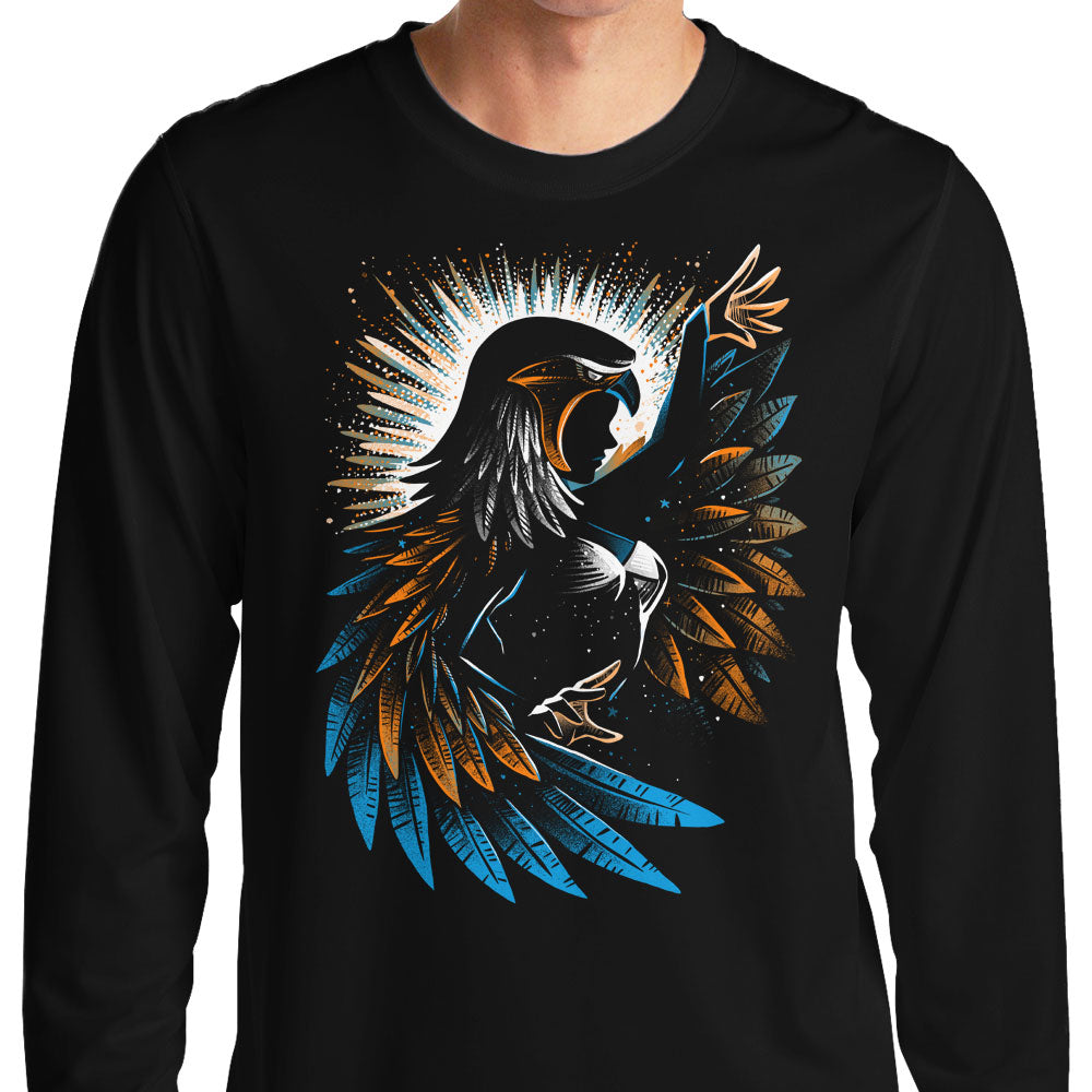 The Falcon Sorceress - Adult & Kids T-Shirts, Sweatshirts & Hoodies apparel design preview 1