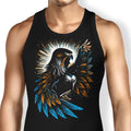 The Falcon Sorceress Tank Top - Adult & Kids T-Shirts, Sweatshirts & Hoodies apparel design preview 1