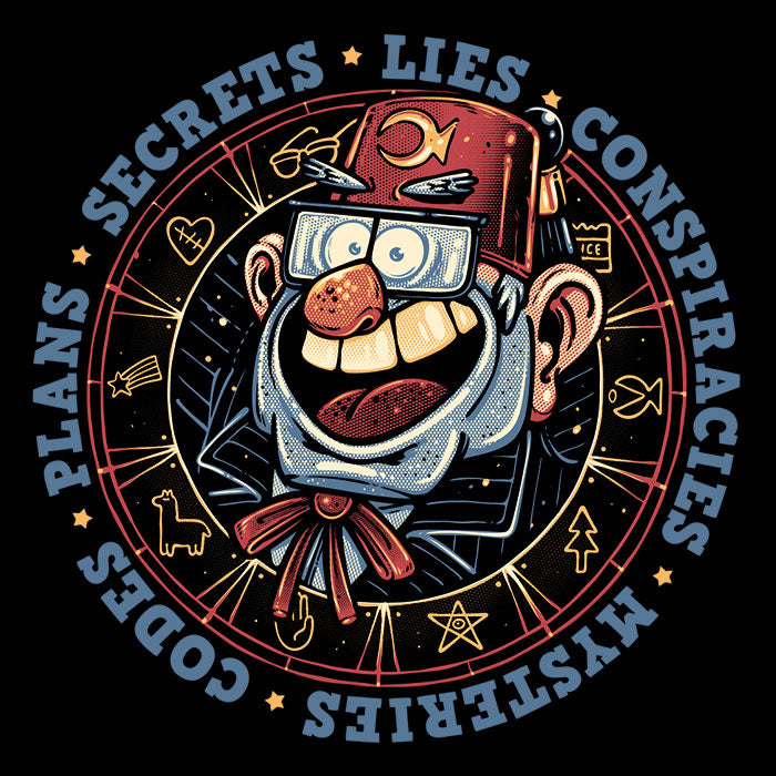 The Fall of Secrets Men's V-Neck - Adult & Kids T-Shirts, Sweatshirts & Hoodies apparel design preview 2