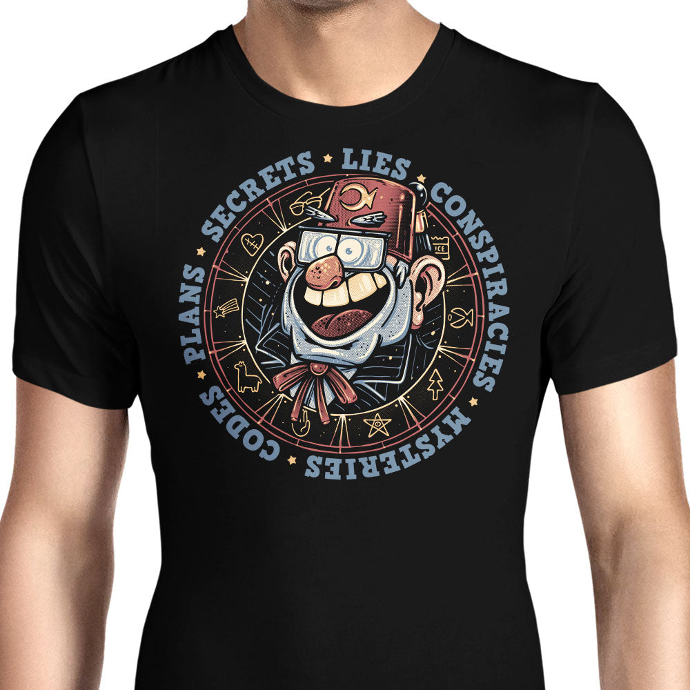 The Fall of Secrets Men's Apparel - Adult & Kids T-Shirts, Sweatshirts & Hoodies apparel design preview 1