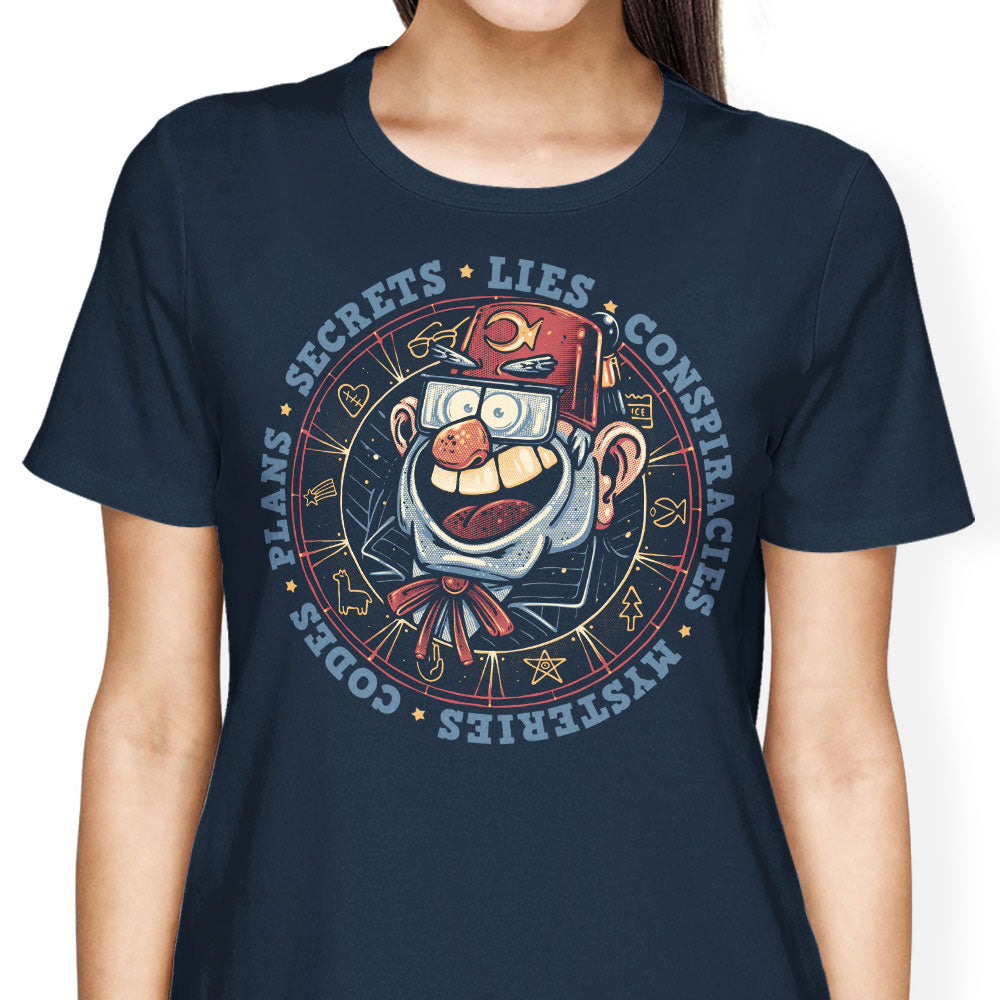 The Fall of Secrets Women's Apparel - Adult & Kids T-Shirts, Sweatshirts & Hoodies apparel design preview 2