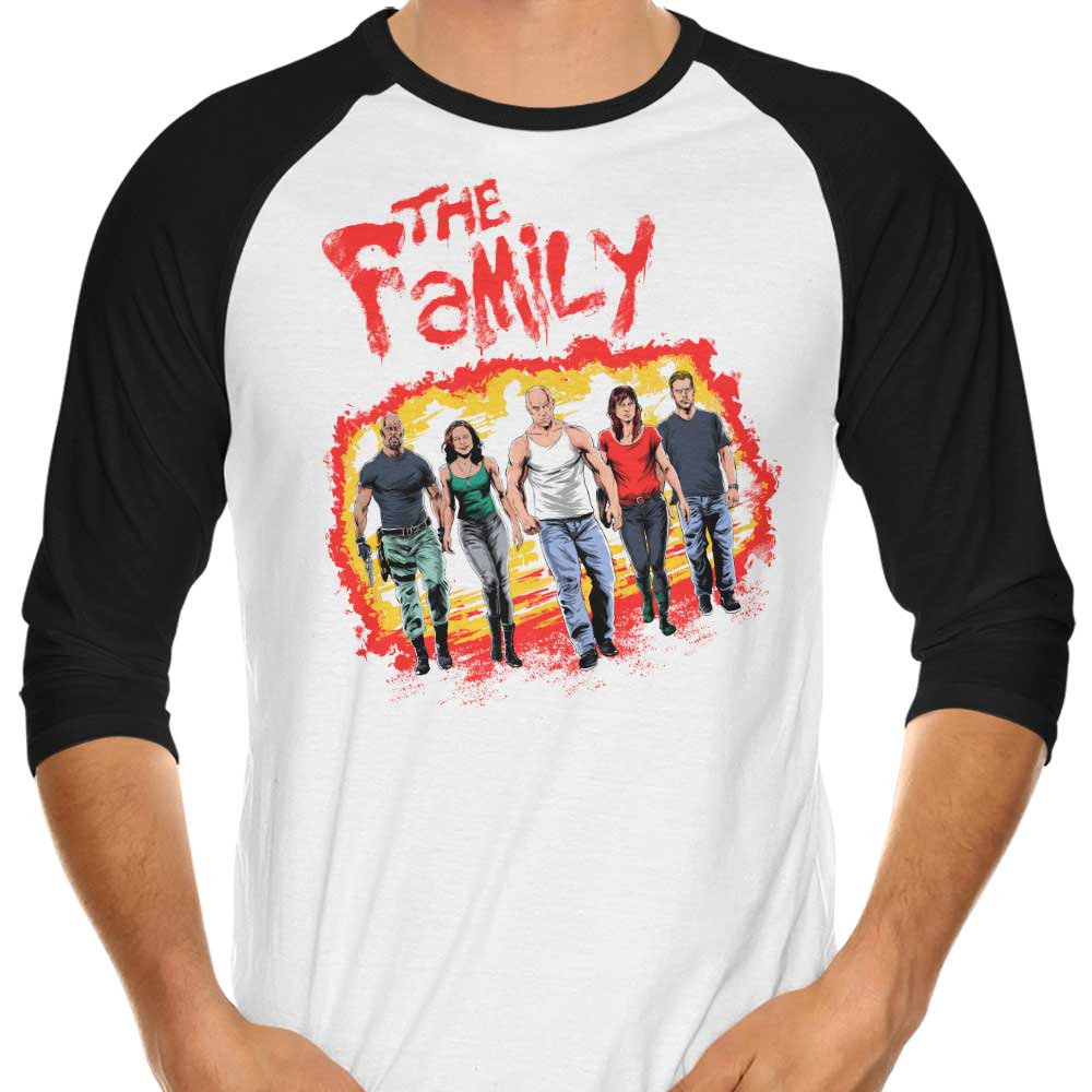The Family 3/4 Sleeve Raglan - Adult & Kids T-Shirts, Sweatshirts & Hoodies apparel design preview 1