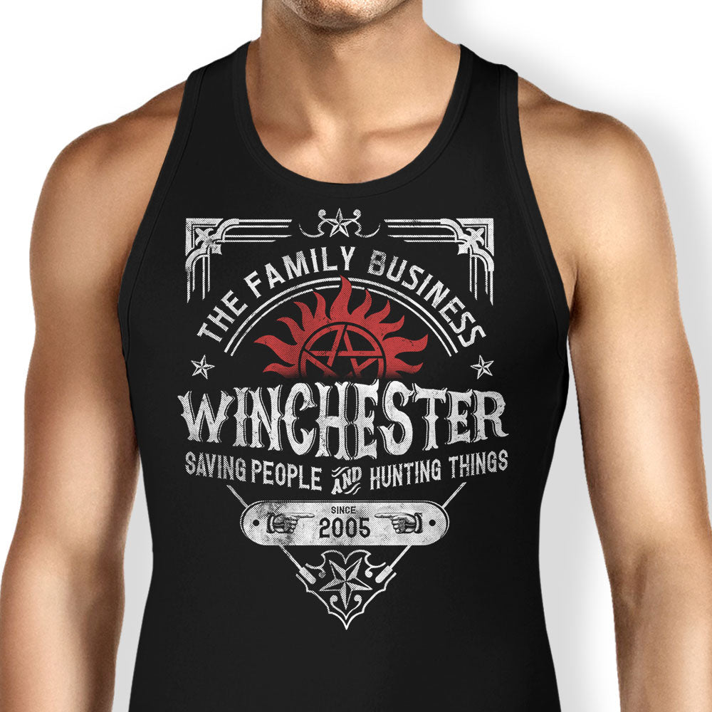The Family Business Tank Top - Adult & Kids T-Shirts, Sweatshirts & Hoodies apparel design preview 1