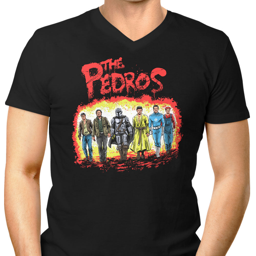 The Fantastic Pedros Men's V-Neck - Adult & Kids T-Shirts, Sweatshirts & Hoodies apparel design preview 1