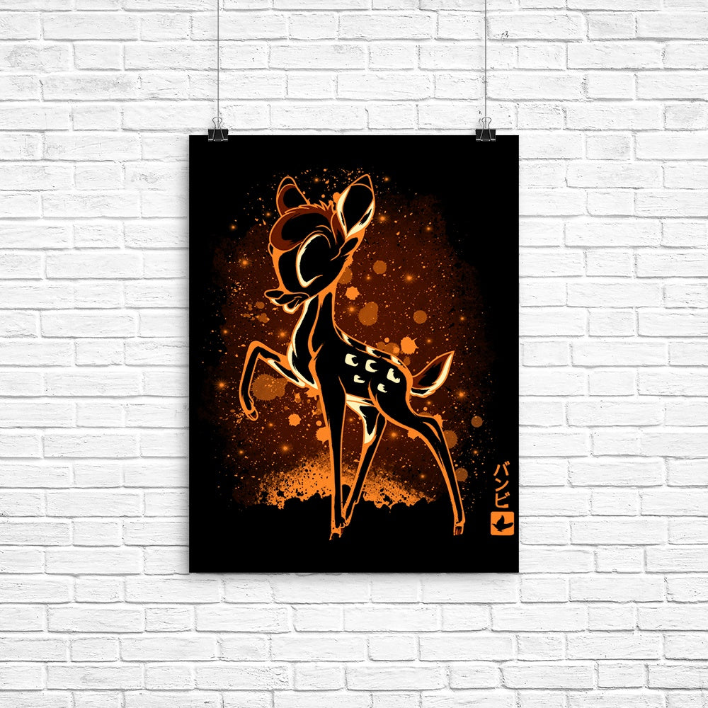 The Fawn Poster - Adult & Kids T-Shirts, Sweatshirts & Hoodies apparel design preview 1