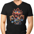 The Final Boss Men's V-Neck - Adult & Kids T-Shirts, Sweatshirts & Hoodies apparel design preview 1
