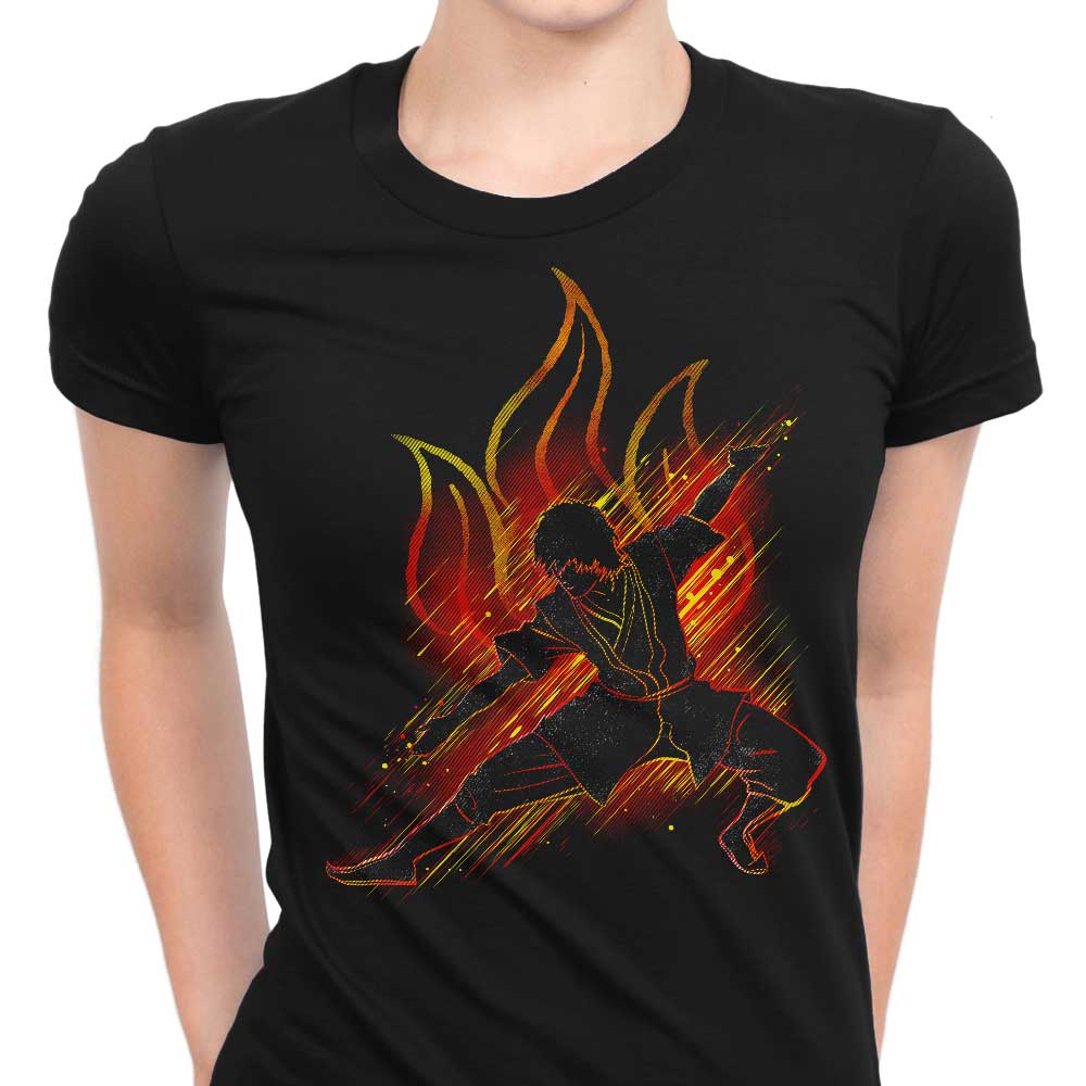 The Fire Bender Women's Apparel - Adult & Kids T-Shirts, Sweatshirts & Hoodies apparel design preview 1