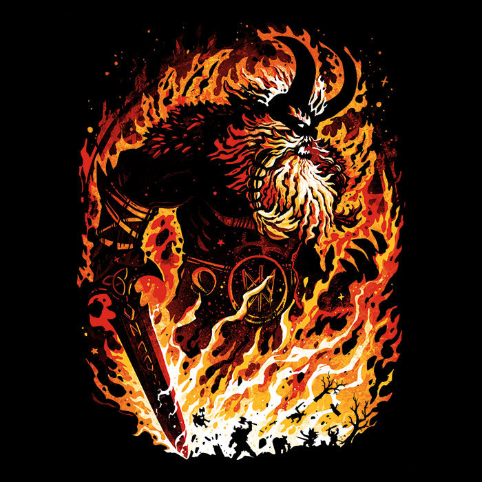 The Fire Giant Men's Apparel - Adult & Kids T-Shirts, Sweatshirts & Hoodies apparel design preview 2
