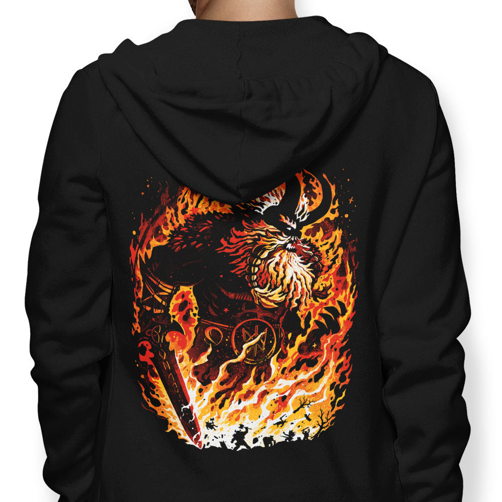 The Fire Giant - Adult & Kids T-Shirts, Sweatshirts & Hoodies apparel design preview 1