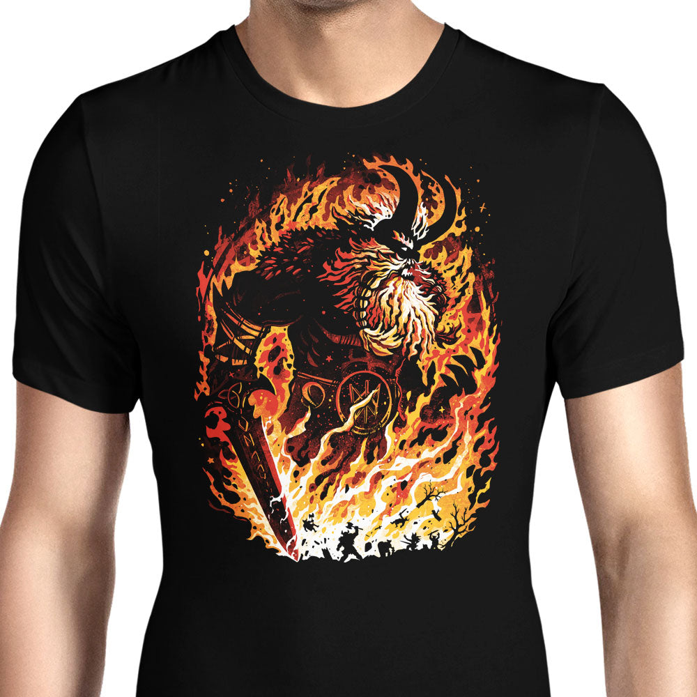 The Fire Giant Men's Apparel - Adult & Kids T-Shirts, Sweatshirts & Hoodies apparel design preview 1