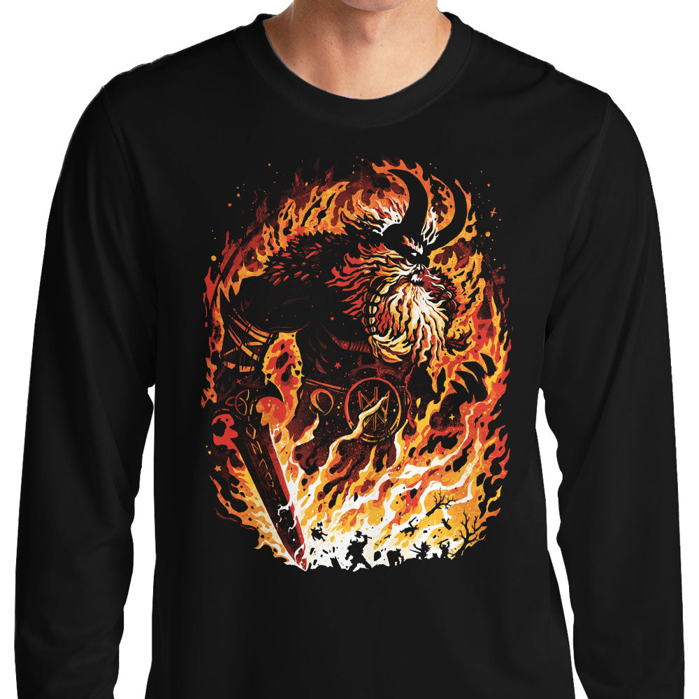 The Fire Giant - Adult & Kids T-Shirts, Sweatshirts & Hoodies apparel design preview 1