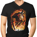 The Fire Giant Men's V-Neck - Adult & Kids T-Shirts, Sweatshirts & Hoodies apparel design preview 1