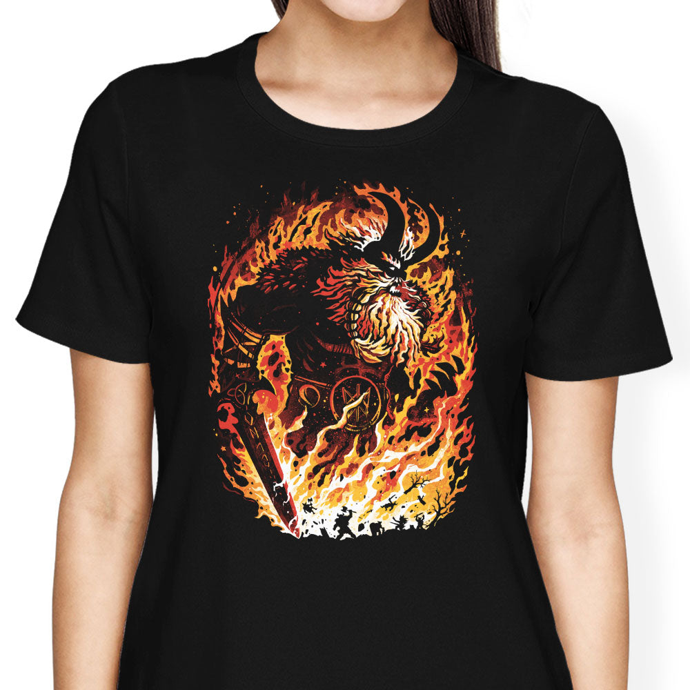 The Fire Giant Women's Apparel - Adult & Kids T-Shirts, Sweatshirts & Hoodies apparel design preview 1