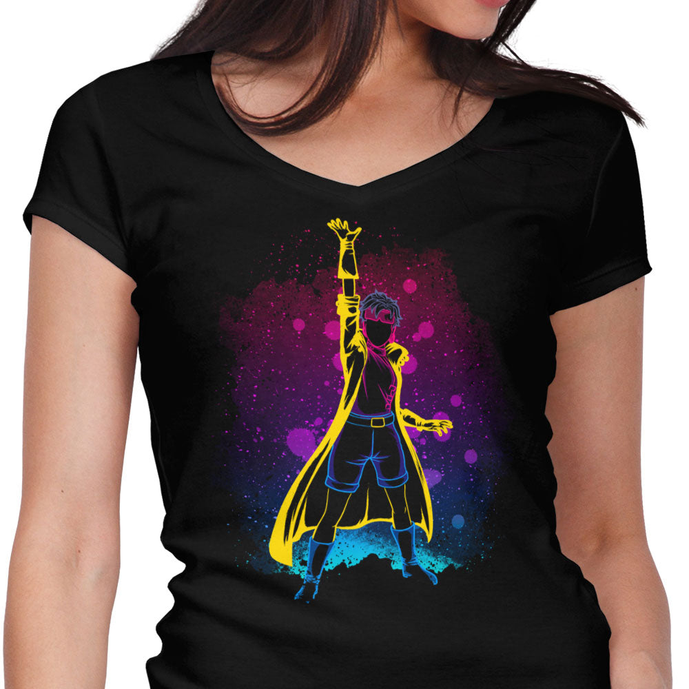 The Fireworks Women's V-Neck - Adult & Kids T-Shirts, Sweatshirts & Hoodies apparel design preview 1