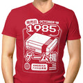 The First Press Men's V-Neck - Adult & Kids T-Shirts, Sweatshirts & Hoodies apparel design preview 1