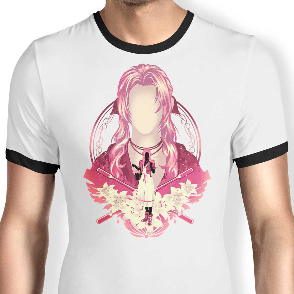 The Flower Peddler Ringer - Adult & Kids T-Shirts, Sweatshirts & Hoodies apparel design preview 1