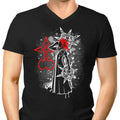 The Flurry of Dancing Flames Men's V-Neck - Adult & Kids T-Shirts, Sweatshirts & Hoodies apparel design preview 1
