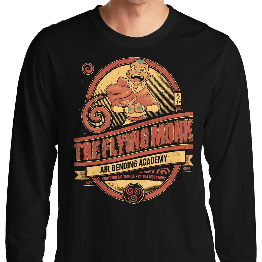 The Flying Monk - Adult & Kids T-Shirts, Sweatshirts & Hoodies apparel design preview 1