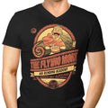 The Flying Monk Men's V-Neck - Adult & Kids T-Shirts, Sweatshirts & Hoodies apparel design preview 1