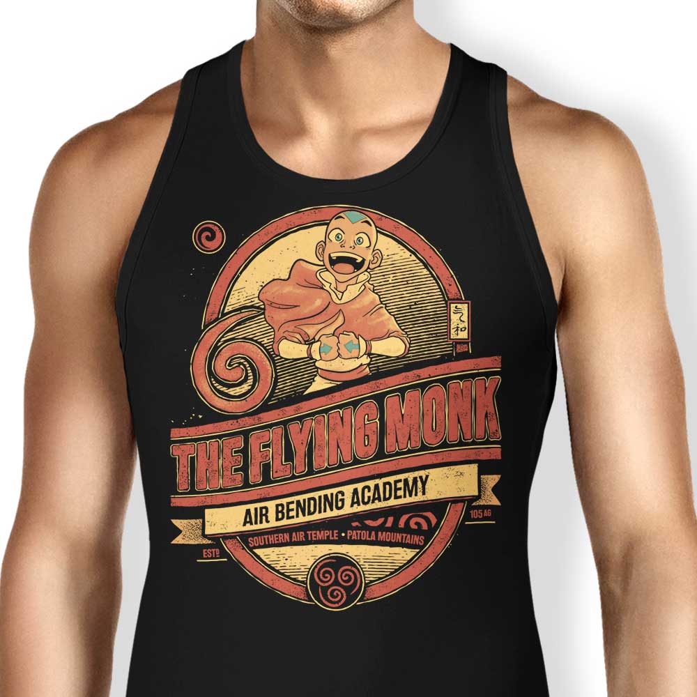 The Flying Monk Tank Top - Adult & Kids T-Shirts, Sweatshirts & Hoodies apparel design preview 1