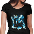 The Force of Absolute Zero Women's V-Neck - Adult & Kids T-Shirts, Sweatshirts & Hoodies apparel design preview 1