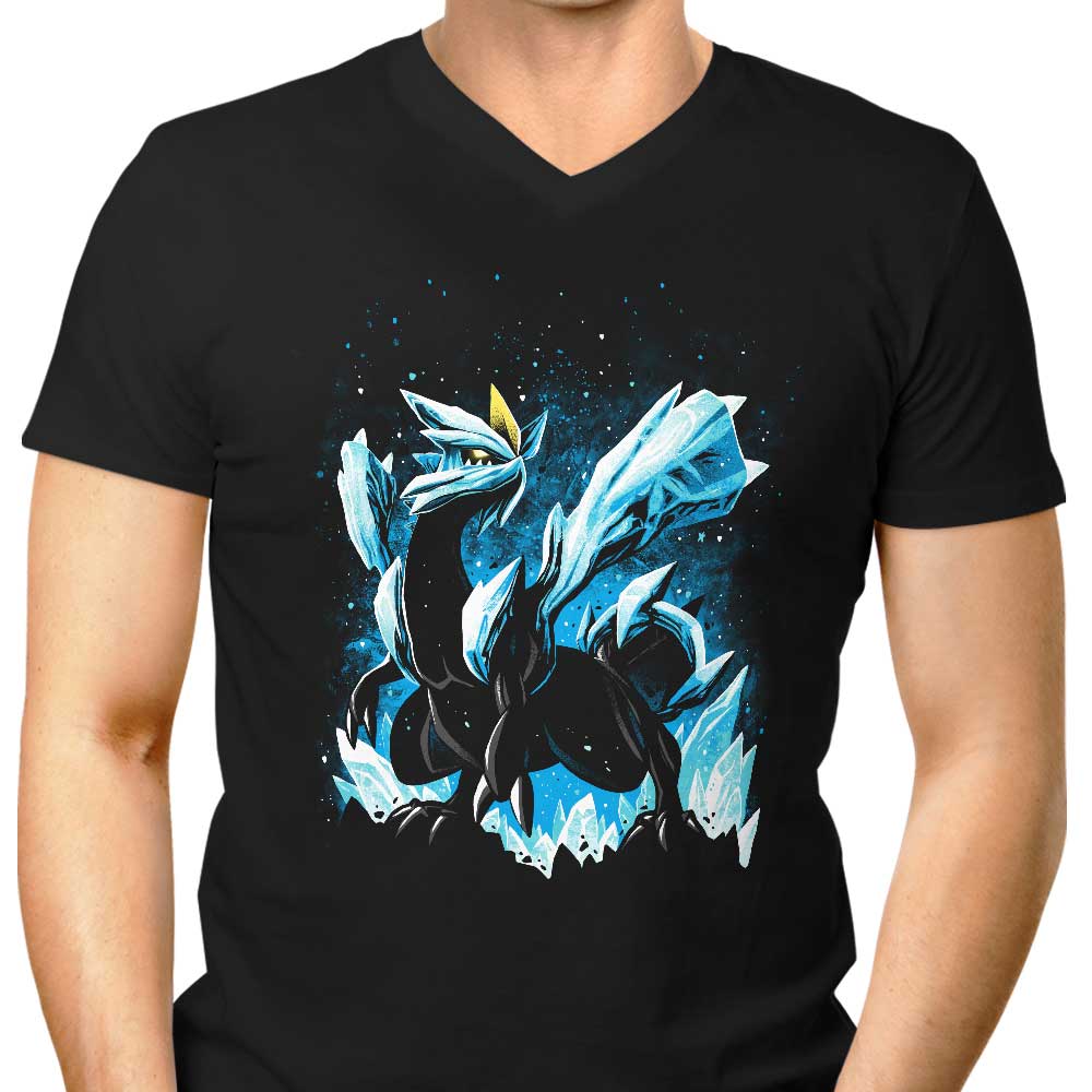 The Force of Absolute Zero Men's V-Neck - Adult & Kids T-Shirts, Sweatshirts & Hoodies apparel design preview 1