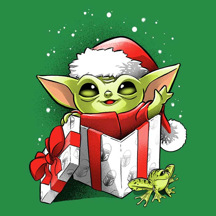 The Force of Christmas Women's Apparel - Adult & Kids T-Shirts, Sweatshirts & Hoodies apparel design preview 2